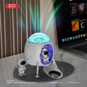 پروژکتور کهکشانی و چراغ خواب XO مدل CF38 طرح سفینه فضایی 13