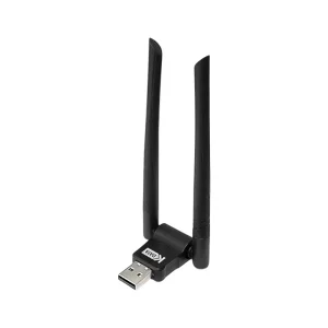کارت شبکه بی‌سیم USB کی‌دیتا (KDATA) مدل KW006 دو آنتن
