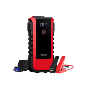 پاوربانک و جامپ استارتر خودرو نكسا NEXA مدل PX100 ظرفیت  10000 mAh  (پیک  2500 A )