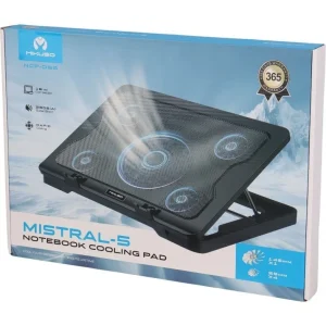 پایه خنک کننده لپ تاپ 5 فن Mikuso مدل NCP-065 | کولپد گیمینگ 3