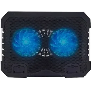 پایه خنک کننده لپ تاپ 2 فن Mikuso مدل NCP-218 دارای نورپردازی RGB 6