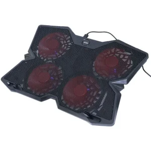 پایه خنک کننده لپ تاپ 4 فن دی نت مدل DT-70 | کولپد گیمینگ 7