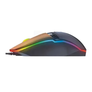 ماوس مخصوص بازی جرتک (Jertech) مدل RUMBLE JR800 رنگ طلایی (کف فلزی، 4800 DPI) 2