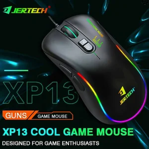 ماوس مخصوص بازی جرتک (Jertech) مدل XP13 GUNS | 7 کلید، دقت 3600 DPI 2