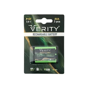باتری تلفن بی‌سیم وریتی مدل P107 ظرفیت 650mAh