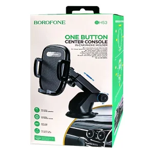 پایه نگهدارنده گوشی موبایل بروفون (Borofone) مدل BH53 | هولدر داشبوردی بازودار 2
