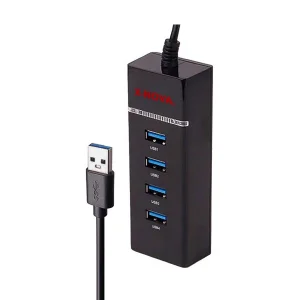 هاب 4 پورت USB 3.0 ایکس نووا (X-NOVA) مدل X770 با کابل 1.2 متری