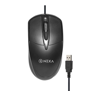 ماوس سیم‌دار اپتیکال نکسوس (NEXA) مدل M11 رنگ مشکی