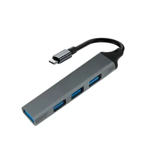 هاب 4 پورت تایپ سی طرح مک دودو (Macdodo) | دارای 1 پورت USB 3.0 و 3 پورت USB 2.0