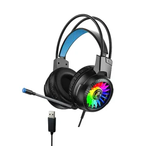 هدست گیمینگ با سیم آی مایس (iMICE) مدل HD-490 (اتصال USB و نورپردازی RGB)