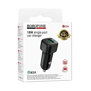 شارژر فندکی بروفون مدل BZ34 QC3.0 18W