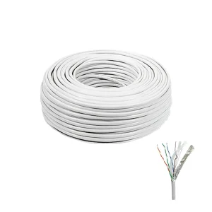 کابل شبکه مرکوری مدل Cat6 FTP حلقه 305 متری