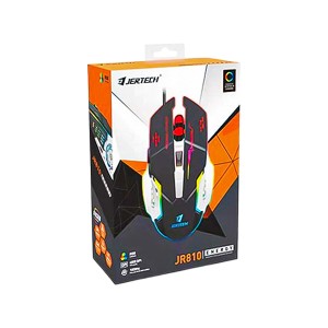 ماوس مخصوص بازی جرتک مدل JR810 ENERGY رنگ صورتی2