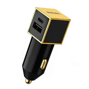 شارژر فندکی فست شارژ ۲۲.۵ وات فیلیپس (Philips) مدل DLP4106B/932