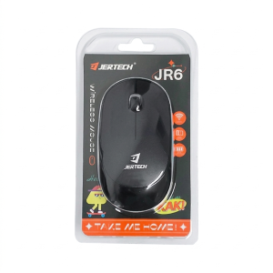 ماوس بی‌سیم جرتک مدل JR6 رنگ مشکی (Jertech JR6 Wireless Mouse)3