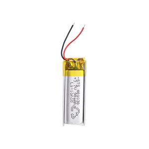 باتری لیتیوم پلیمر برددار مدل 401030 ظرفیت 90mAh | باتری 3.7 ولت سبک و شارژی