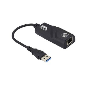 مبدل و کارت شبکه اکسترنال USB 3.0 به LAN گیگابیت (1000Mbps)