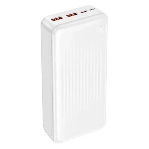 شارژر همراه (پاوربانک) فست شارژ بروفون مدل BJ80A ظرفیت 20000 میلی‌آمپر ساعت توان 22.5 وات