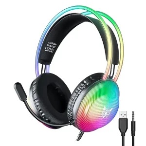 هدست گیمینگ اونیکوما مدل X29 با نورپردازی RGB | Onikuma X29