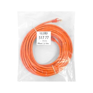 پچ کورد و کابل شبکه CAT6 برند نگزنس (Nexans) طول 15 متر (رنگ نارنجی) 2