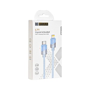 کابل شارژ سریع تایپ سی به لایتنینگ (آیفون) نکسا مدل L71 توان  27 27  وات (طول  1.2 1.2  متر) 2