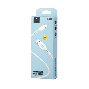 کابل شارژ و انتقال دیتا تایپ سی اسکای دلفین مدل S58T شدت جریان2.4 آمپر (طول 1 متر) 2