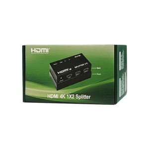 اسپلیتر یک به دو HDMI مدل 4K | مبدل 1 به 2 خروجی تصویر (1x2 Splitter)2