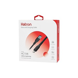 کابل تبدیل USB به لایتنینگ هترون مدل HC154i طول  1  متر | فست شارژ و ضد گره2