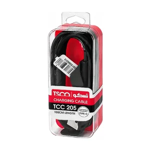 کابل تبدیل USB به Type-C تسکو مدل TC C205 (طول 1  متر)2