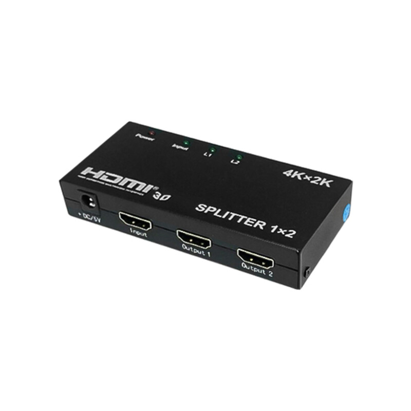 اسپلیتر یک به دو HDMI مدل 4K | مبدل 1 به 2 خروجی تصویر (1x2 Splitter)
