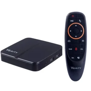 اندروید باکس وریتی مدل Verity V-AB9113A (حافظه 64/4 گیگابایت، ریموت ایرموس صوتی)