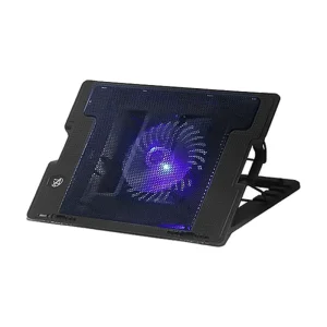 پایه خنک‌کننده و استند لپ‌تاپ Tech x4 مدل XT 868 (کول پد ارگوستند با فن بزرگ و قابلیت تنظیم ارتفاع)