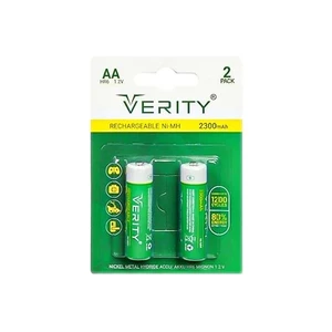 خرید باتری قلمی قابل شارژ وریتی مدل HR6 ظرفیت 2300mAh (بسته 2 عددی)