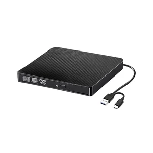 دی‌وی‌دی رایتر اکسترنال Pop-Up Mobile | کابل دوگانه USB 3.0 و Type-C