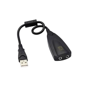 کارت صدا اکسترنال USB مدل Steel Sound 5Hv2 (صدای مجازی 7.1 کاناله)