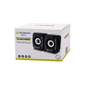اسپیکر دو تکه رومیزی آنوشان (ANOSHAN) مدل A-106 با نورپردازی RGB