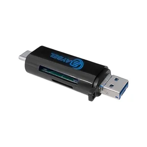 رم ریدر و مبدل OTG دو کاره تایپ‌سی و USB بیبل (BAYBEL) مدل R-29