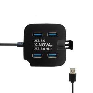 هاب 4 پورت USB 3.0 ایکس نووا (X-NOVA) مدل X790 به همراه استند موبایل