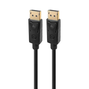 کابل DisplayPort (دیسپلی پورت) 4K اصلی طول 1.8 متر | نهایت سرعت برای مانیتورهای گیمینگ
