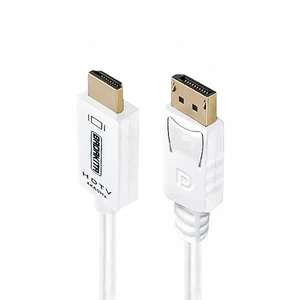 کابل تبدیل DisplayPort به HDMI برند BADAKITA مدل BR-07 (4K@60Hz) | طول ۱.۸ متر