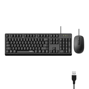 کیبورد و ماوس با سیم رپو مدل X130PRO