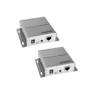 اکستندر و مبدل شبکه KVM HDMI تا ۶۰ متر (انتقال تصویر، صدا و USB) همراه با پشتیبانی از ریموت IR2