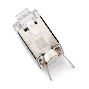 سوکت شبکه CAT7 SFTP شانه‌دار ته‌باز (Open End) - بسته ۲۰ عددی
