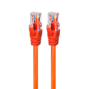 پچ کورد و کابل شبکه CAT6 برند نگزنس (Nexans) طول 20 متر (رنگ نارنجی)