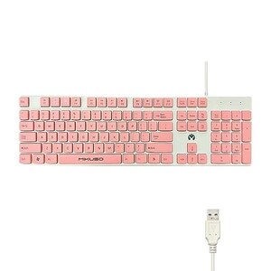 کیبورد با سیم میکوسو مدل KB-052U | صفحه کلید رنگی اداری و خانگی  ۲. توضیح کوتاه:2