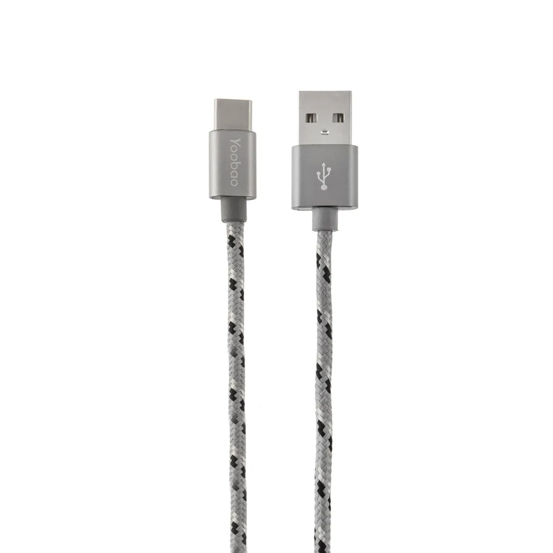 کابل شارژ تایپ سی یوبائو Yoobao USB-C YB-415 طول 1.5 متر