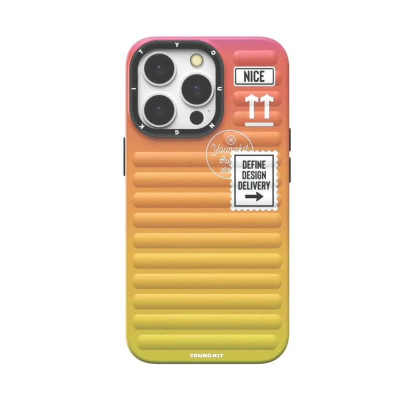 کاور سکرت کالر نارنجی یانگ کیت مدل Orange Secret Color مناسب آیفون 16 پرومکس اپل iPhone 16 Pro Max