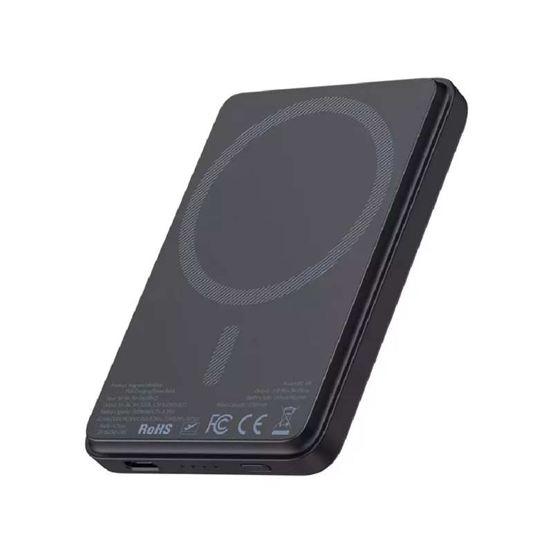 پاوربانک وایرلس مگ سیف 20 وات سبک مک دودو مدل Mcdodo Mini MagSafe MC-395 ظرفیت 5000 میلی آمپر