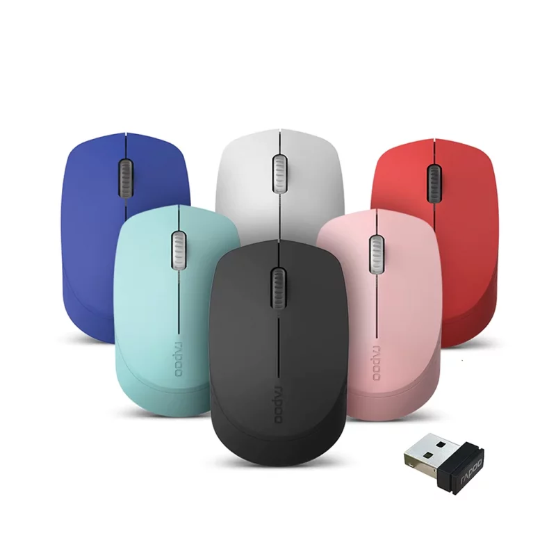 ماوس (موس) بی سیم سایلنت دو حالته رپو مدل Rapoo M100G Silent
