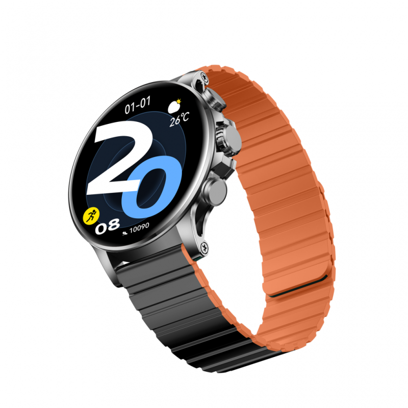 ساعت هوشمند ام 2 مکس ال تی دی گلوریمی مدل Glorimi M2 Max LTD + بند اضافه سیلیکونی و گلس